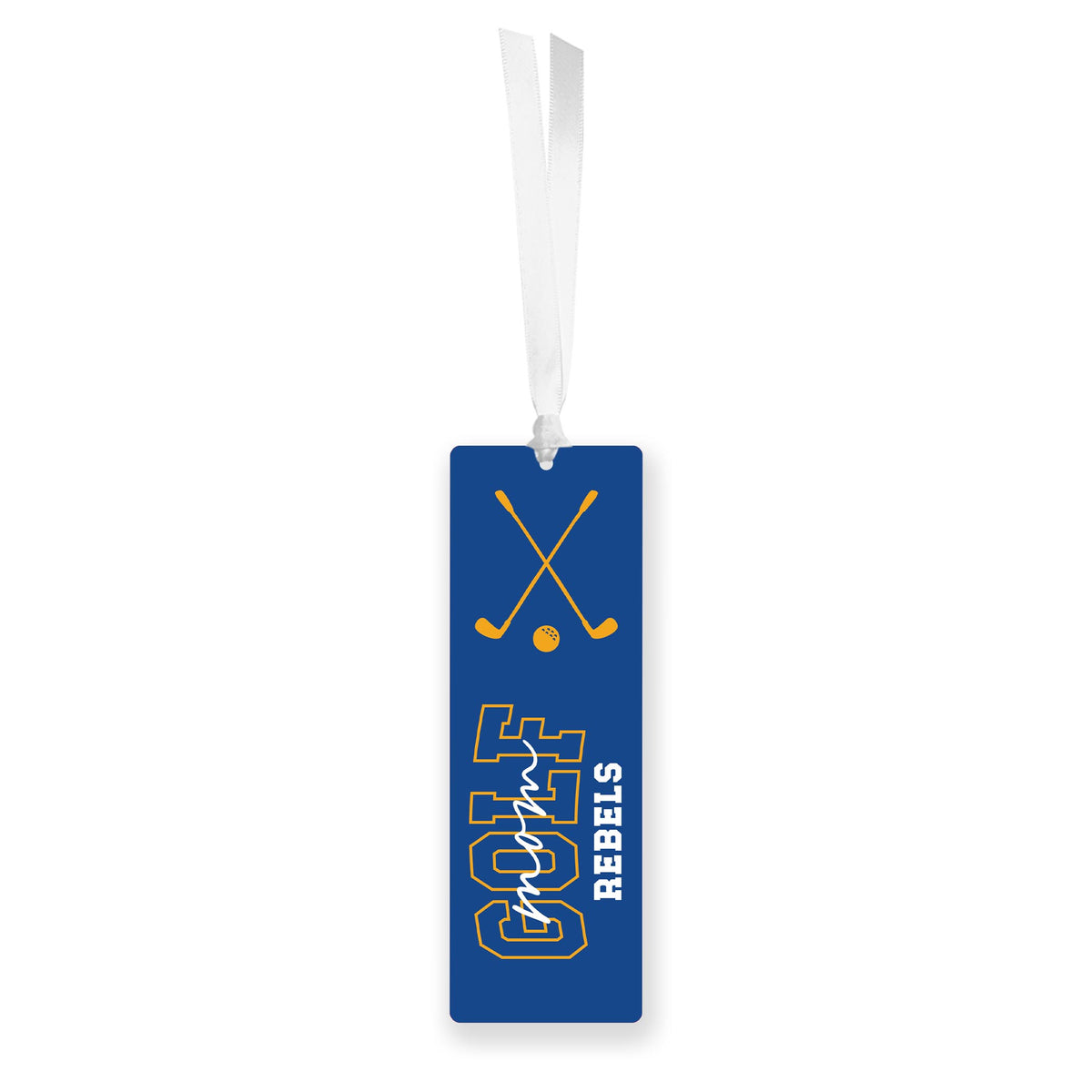 Acrylic Bookmark-Custom Golf Mom | Team | Hometown -0