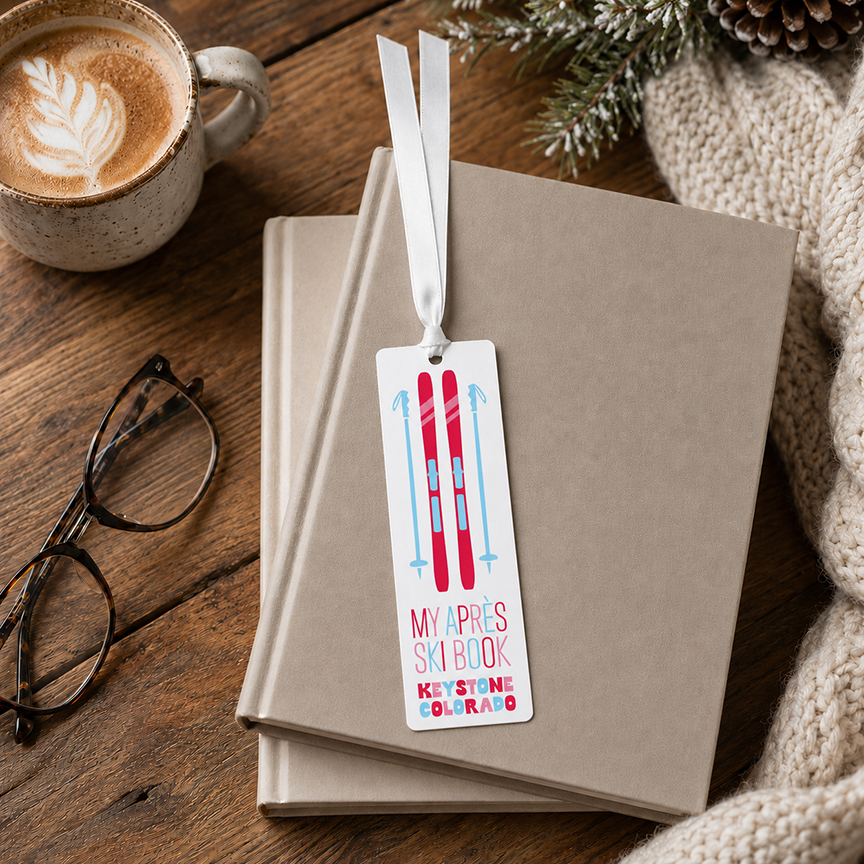 Acrylic Bookmark-Après Ski | Custom | Personalize