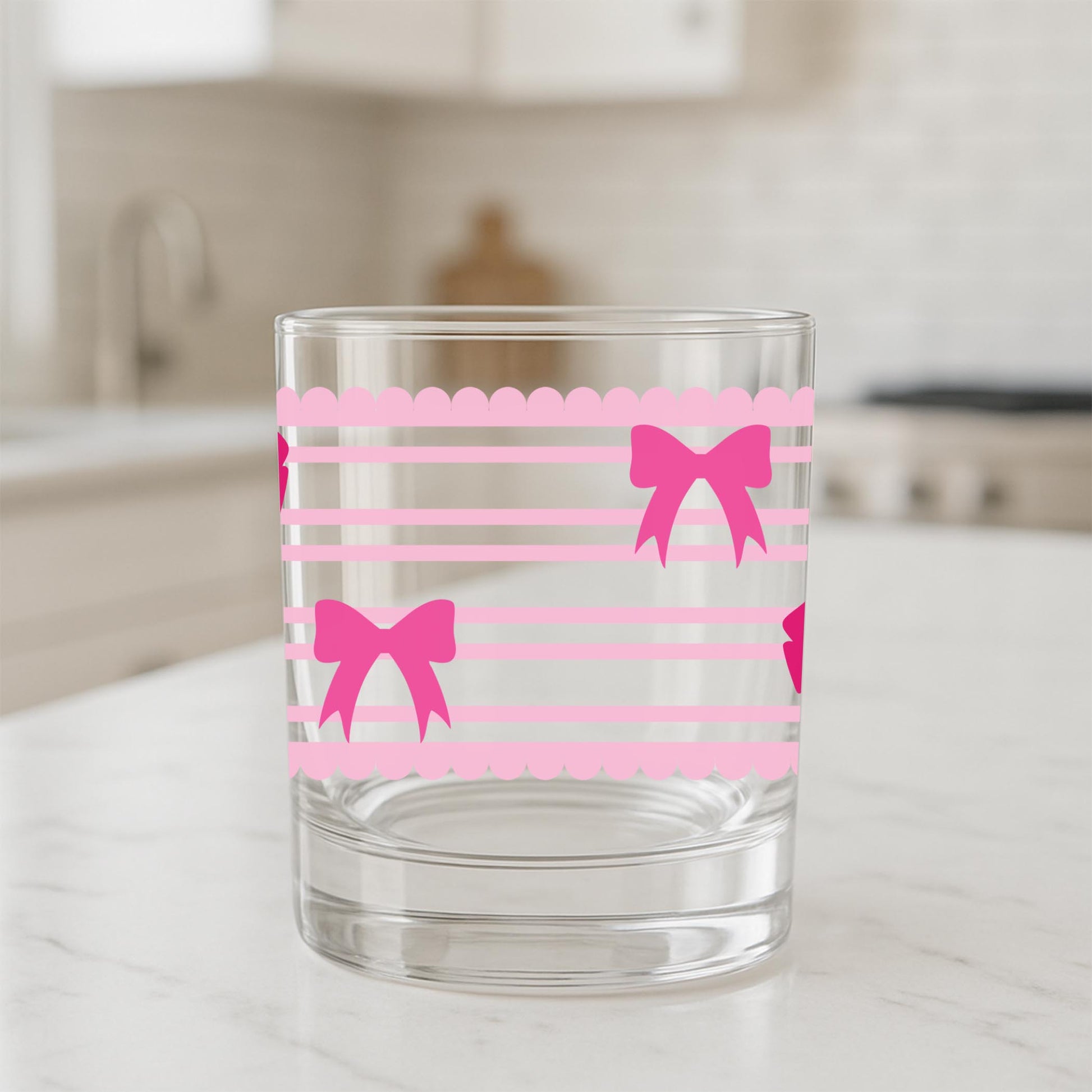 11oz Bourbon Glass-Bonita Bows -1