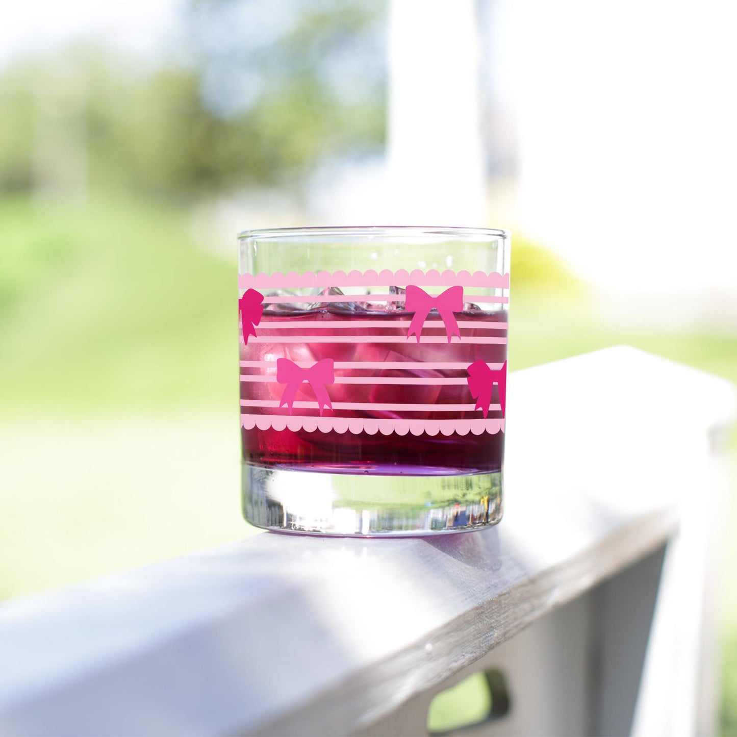 11oz Bourbon Glass-Bonita Bows -4