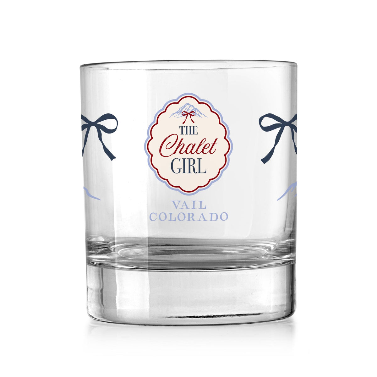 11oz Bourbon Glass-Chalet Girl | Custom -0