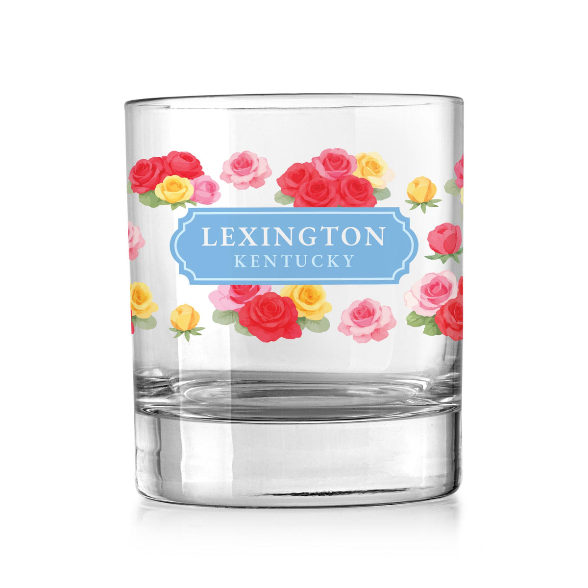 11oz Bourbon Glass-Derby | City & State | Hometown -0