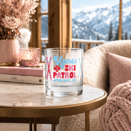 11oz Bourbon Glass-Après Ski | Custom | Personalize