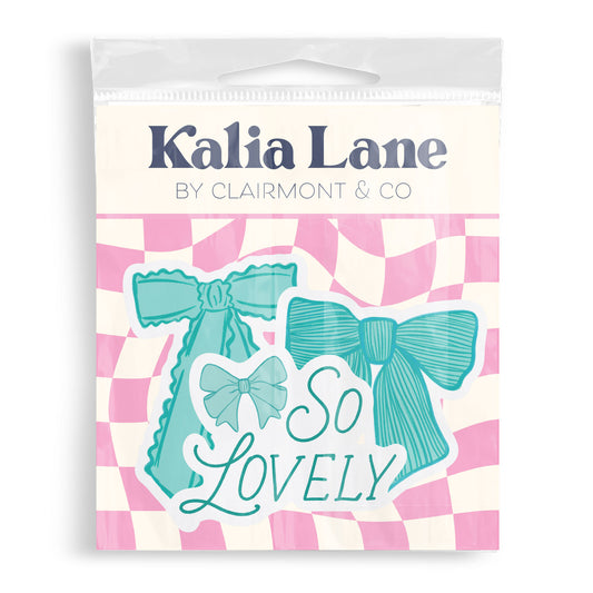 Preppy Bows Magnet Pre-Pack | Blue Preppy Bows