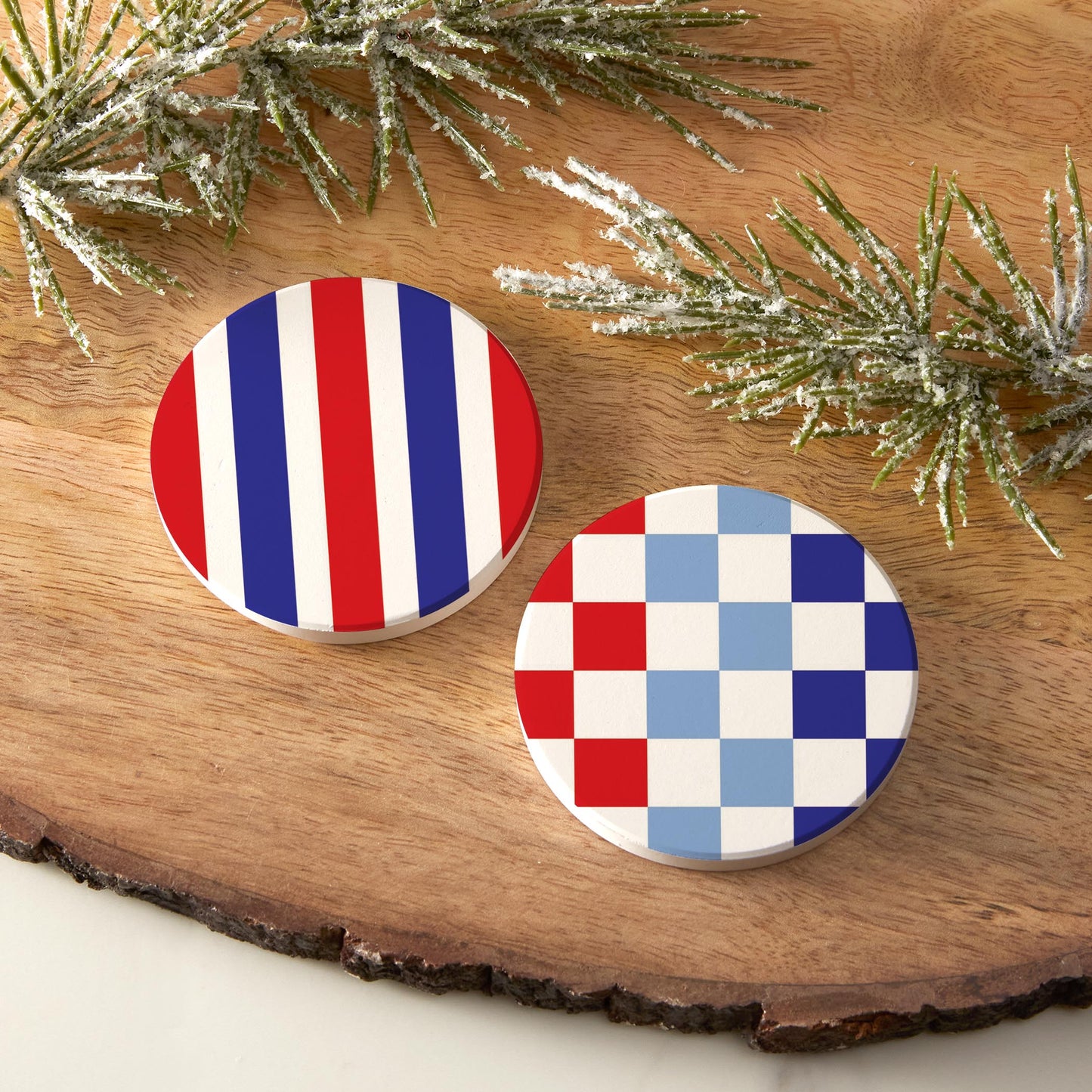 Car Coaster 2-Pack Kalia Lane-4th of July 250th Anniversary -6