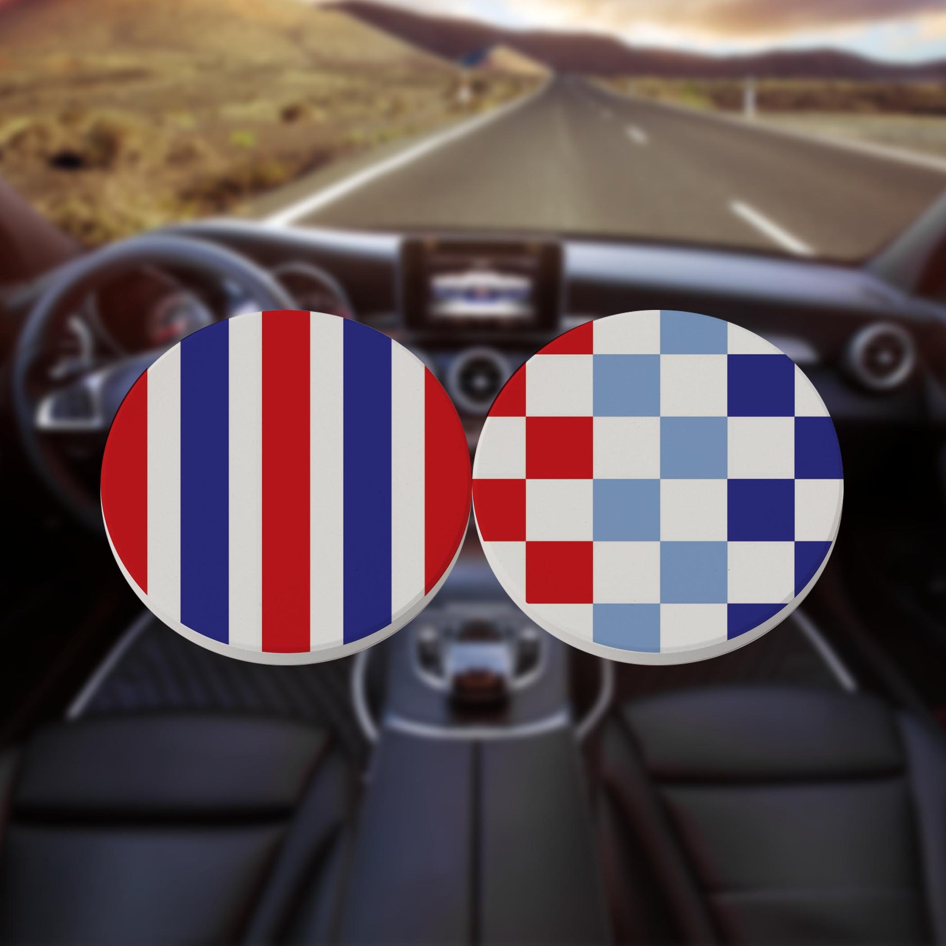 Car Coaster 2-Pack Kalia Lane-4th of July 250th Anniversary -8