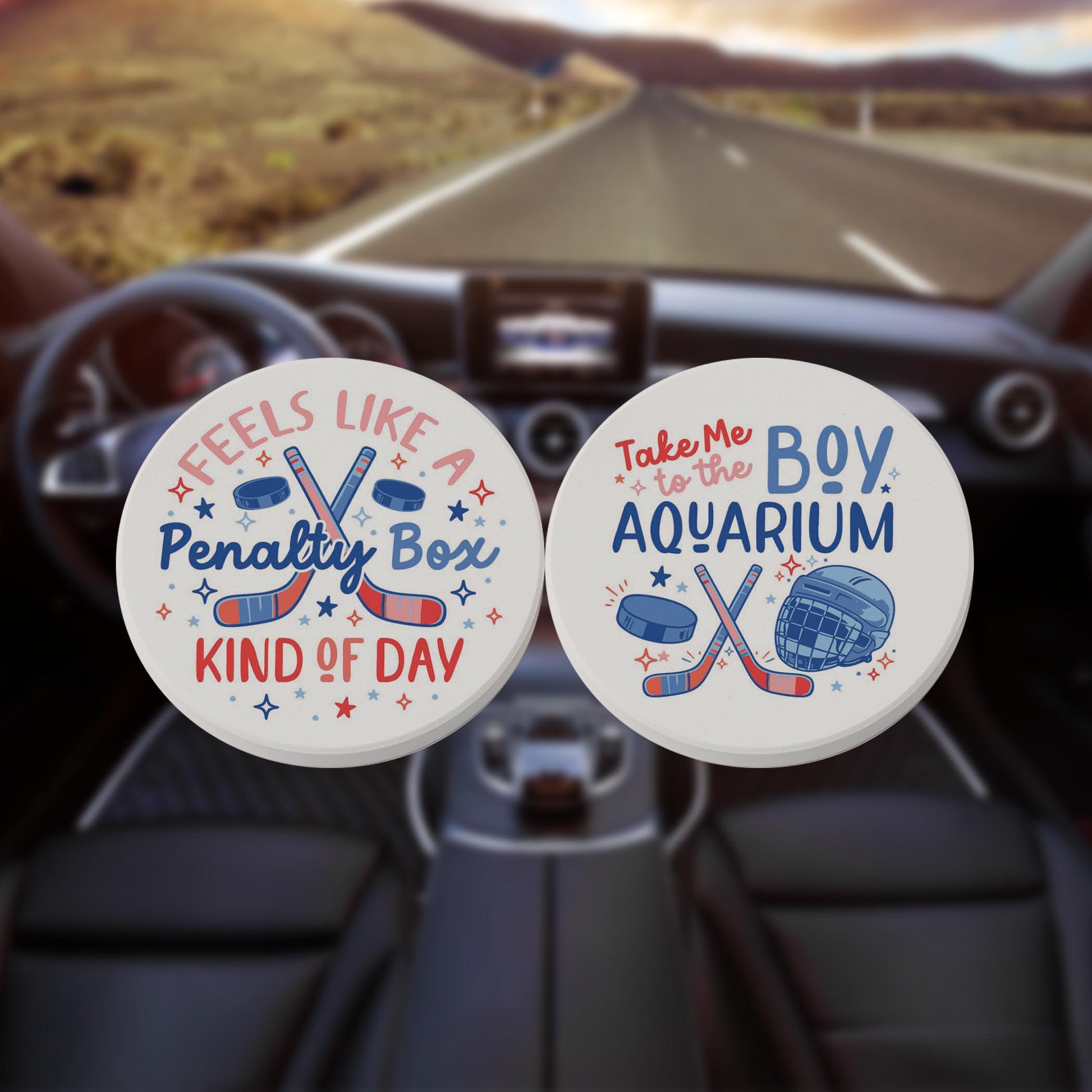 Car Coaster 2-Pack Kalia Lane-Boy Aquarium -8
