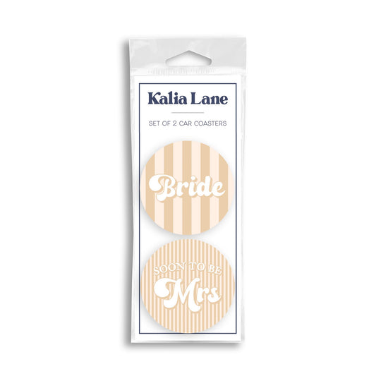 Car Coaster 2-Pack Kalia Lane-Happily Ever After -0