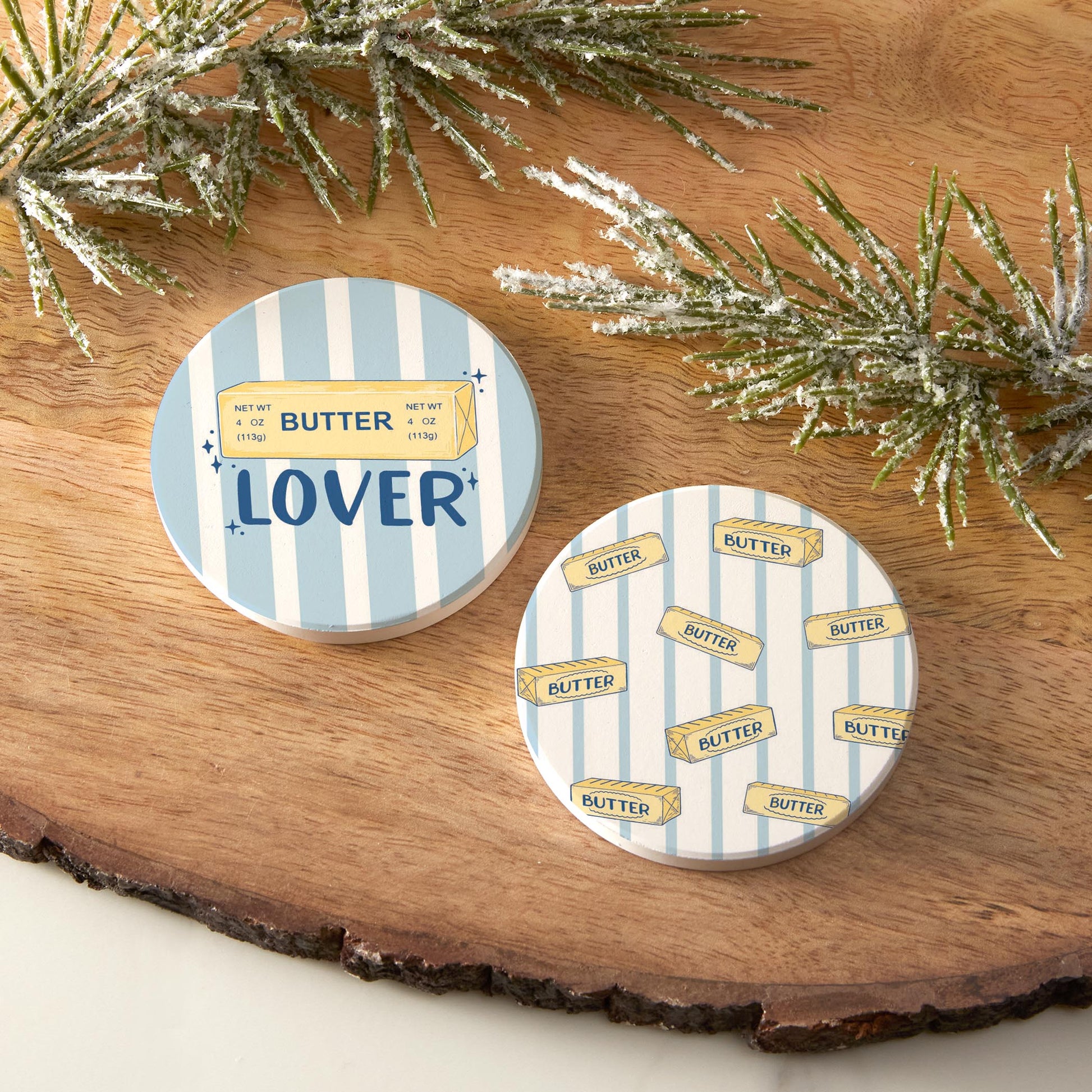 Car Coaster 2-Pack Kalia Lane-Butter Lover -6