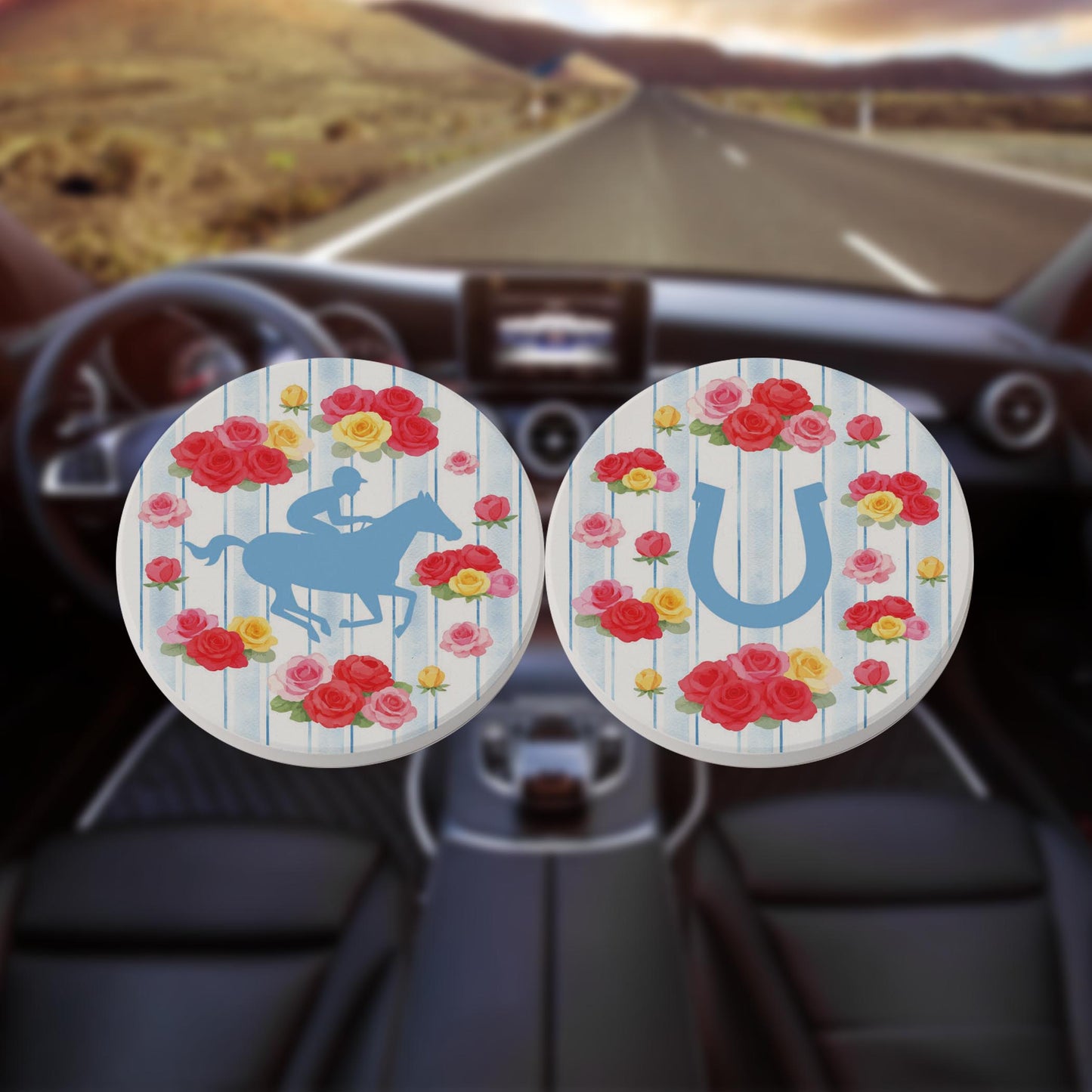 Car Coaster 2-Pack Kalia Lane-Derby -8