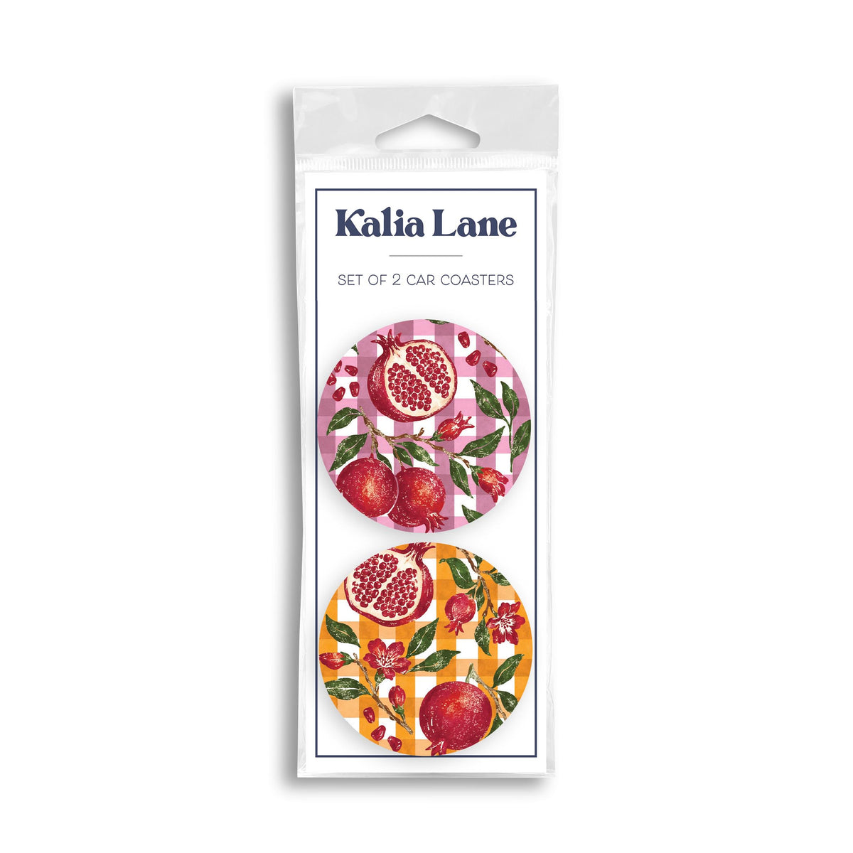 Car Coaster 2-Pack Kalia Lane-Autumn Orchard -0