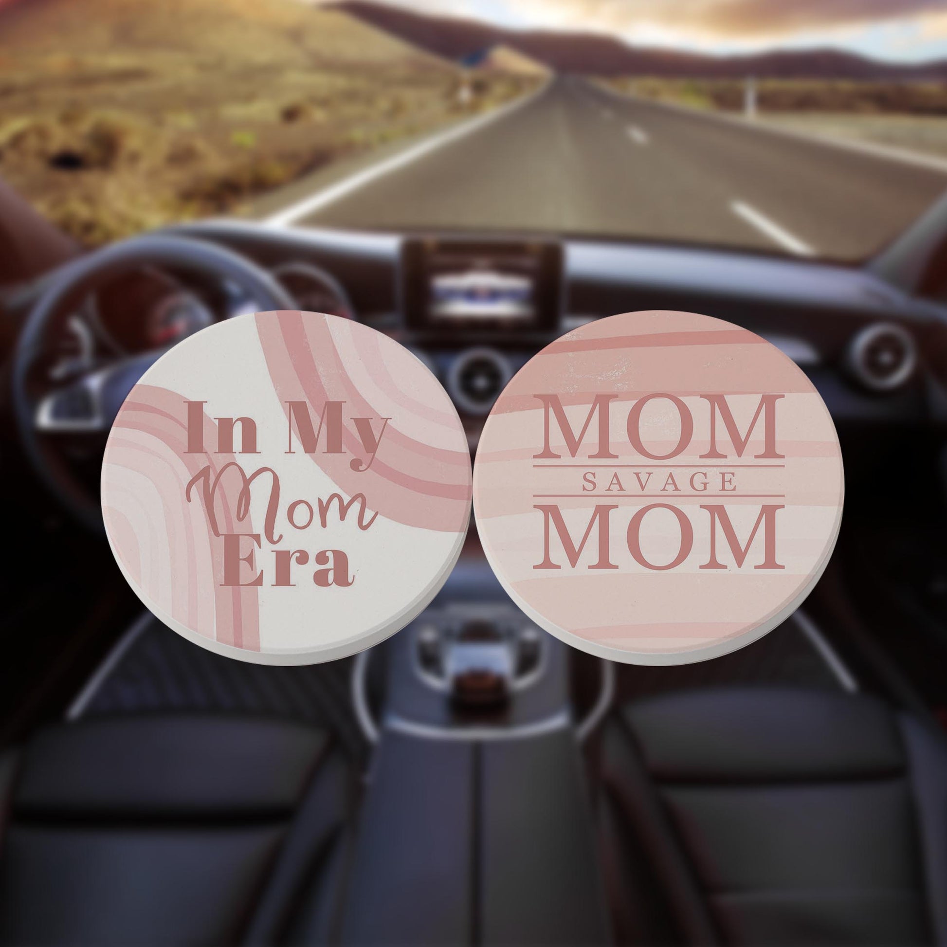 Car Coaster 2-Pack Kalia Lane-Mom Era & Savage Mom -8