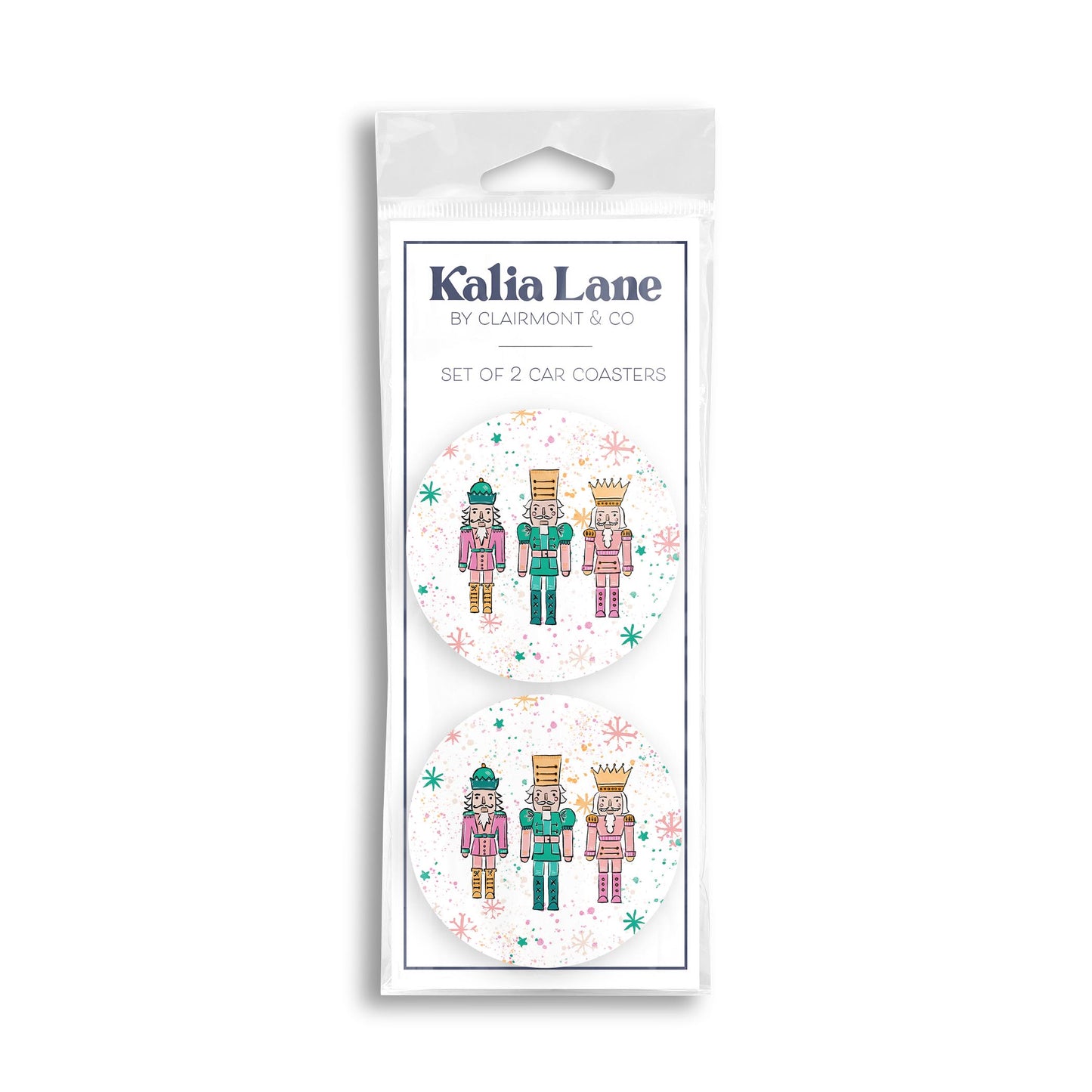 Car Coaster 2-Pack Kalia Lane-Nutcracker Trio