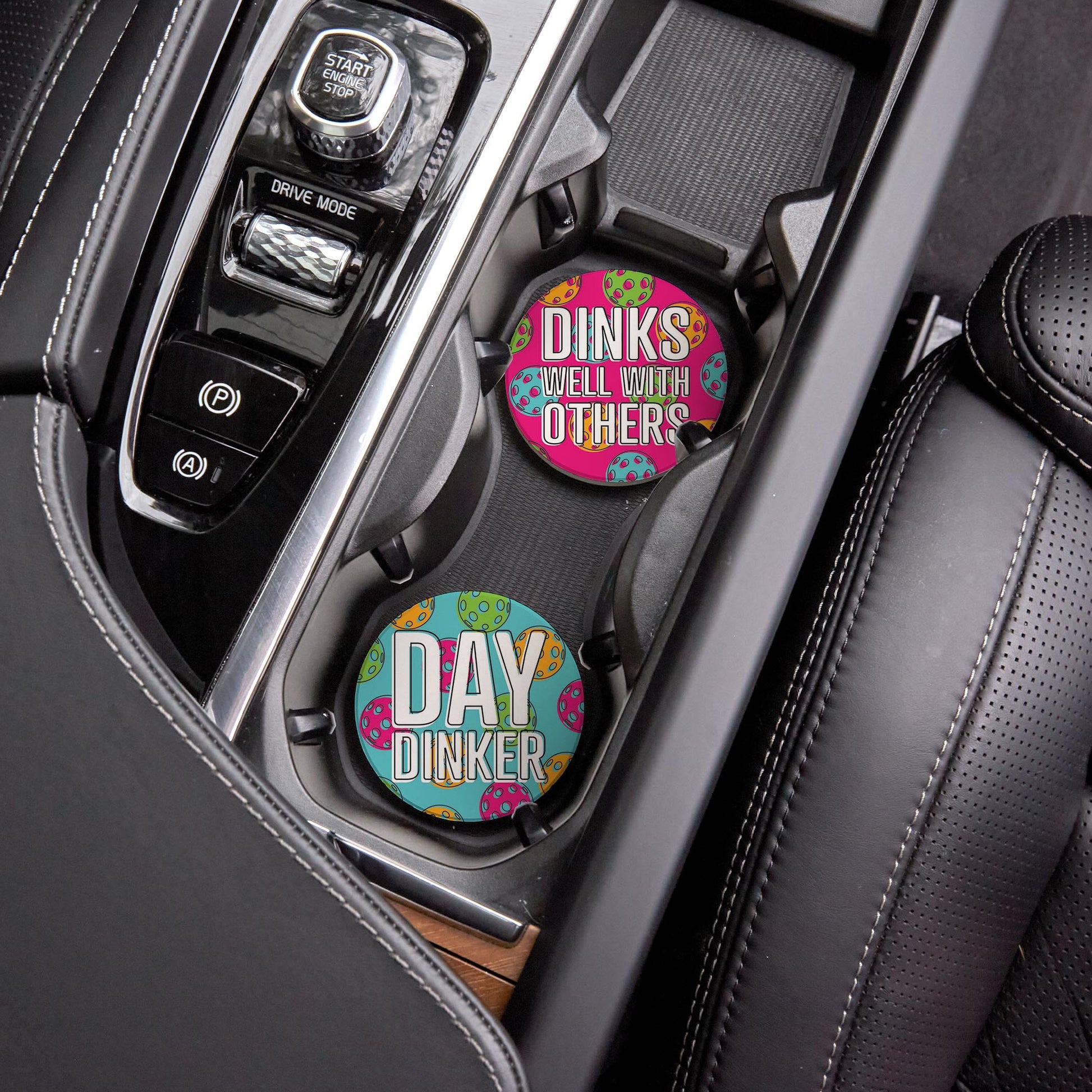 Car Coaster 2-Pack Kalia Lane-Pickleball Dinks Well & Day Dinker -7