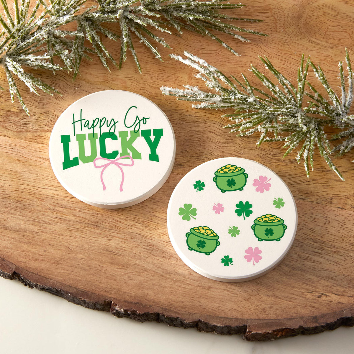 Car Coaster 2-Pack Kalia Lane-St. Patty's Day -6