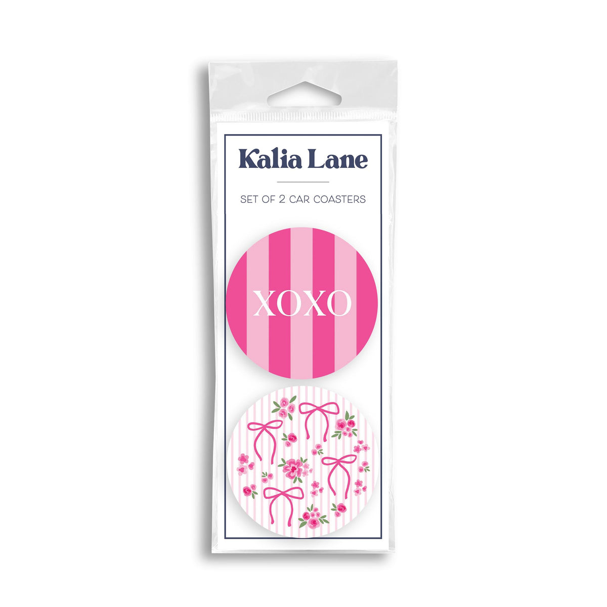 Car Coaster 2-Pack Kalia Lane-All Things Lovely -0