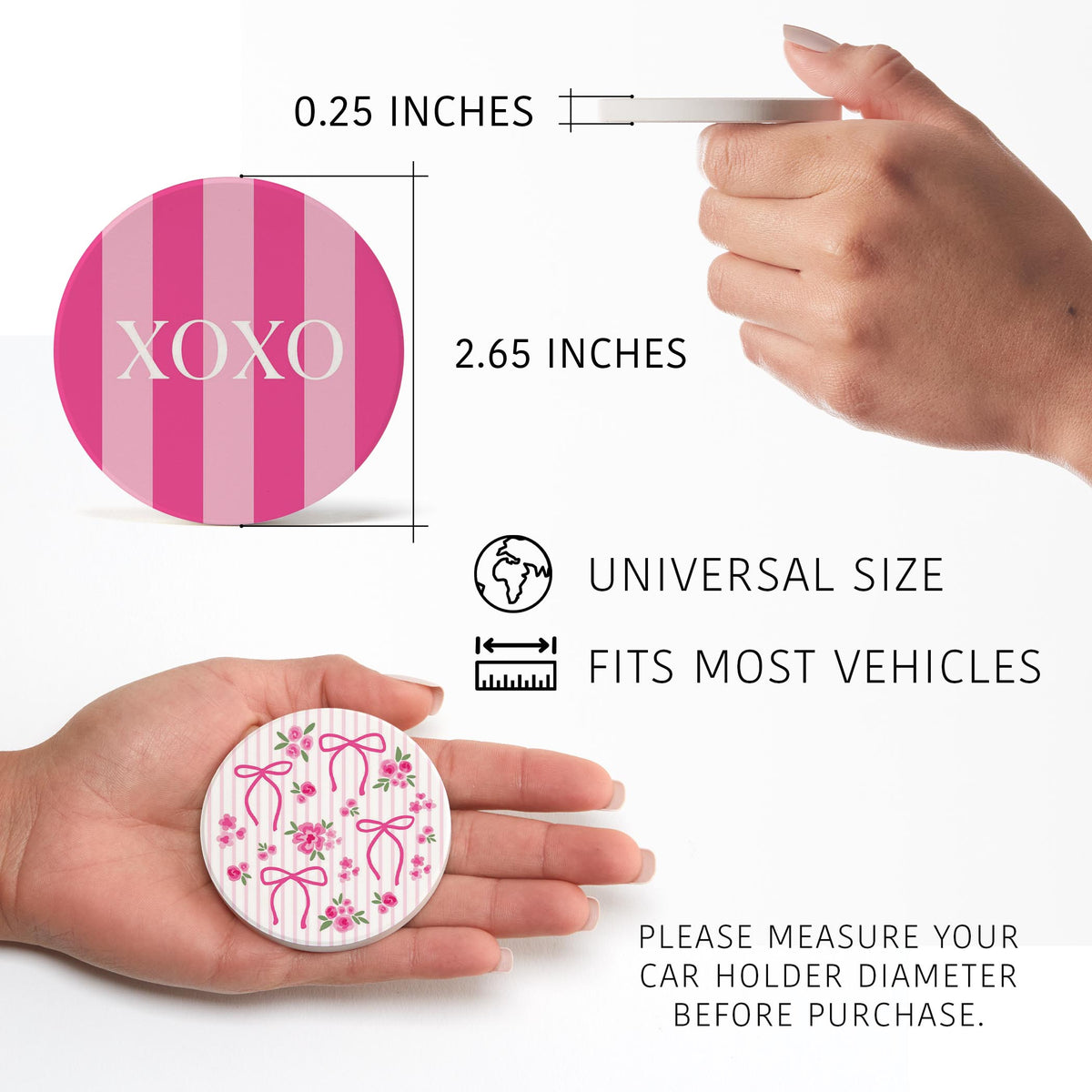 Car Coaster 2-Pack Kalia Lane-All Things Lovely -5