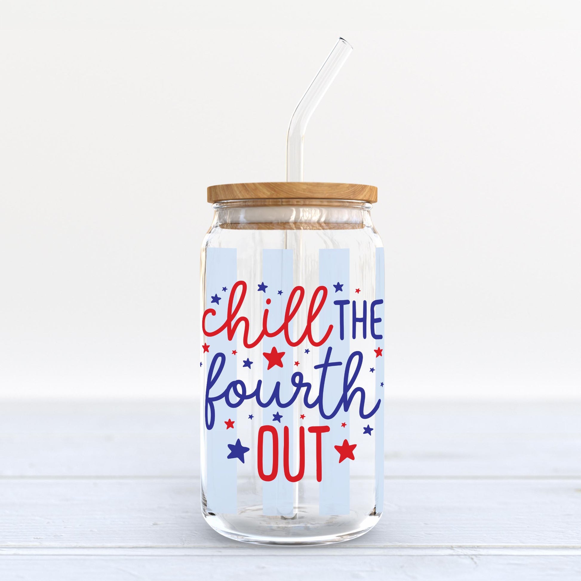 16oz Cold Brew Glass-4th of July 250th Anniversary -6