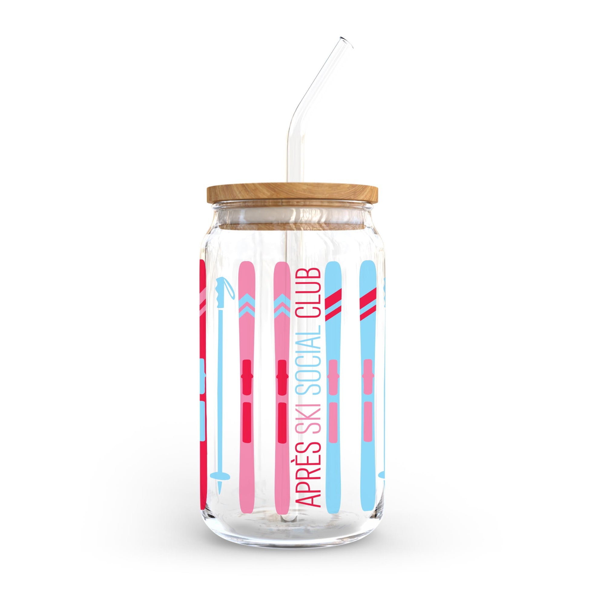 16oz Cold Brew Glass-Après Ski -0