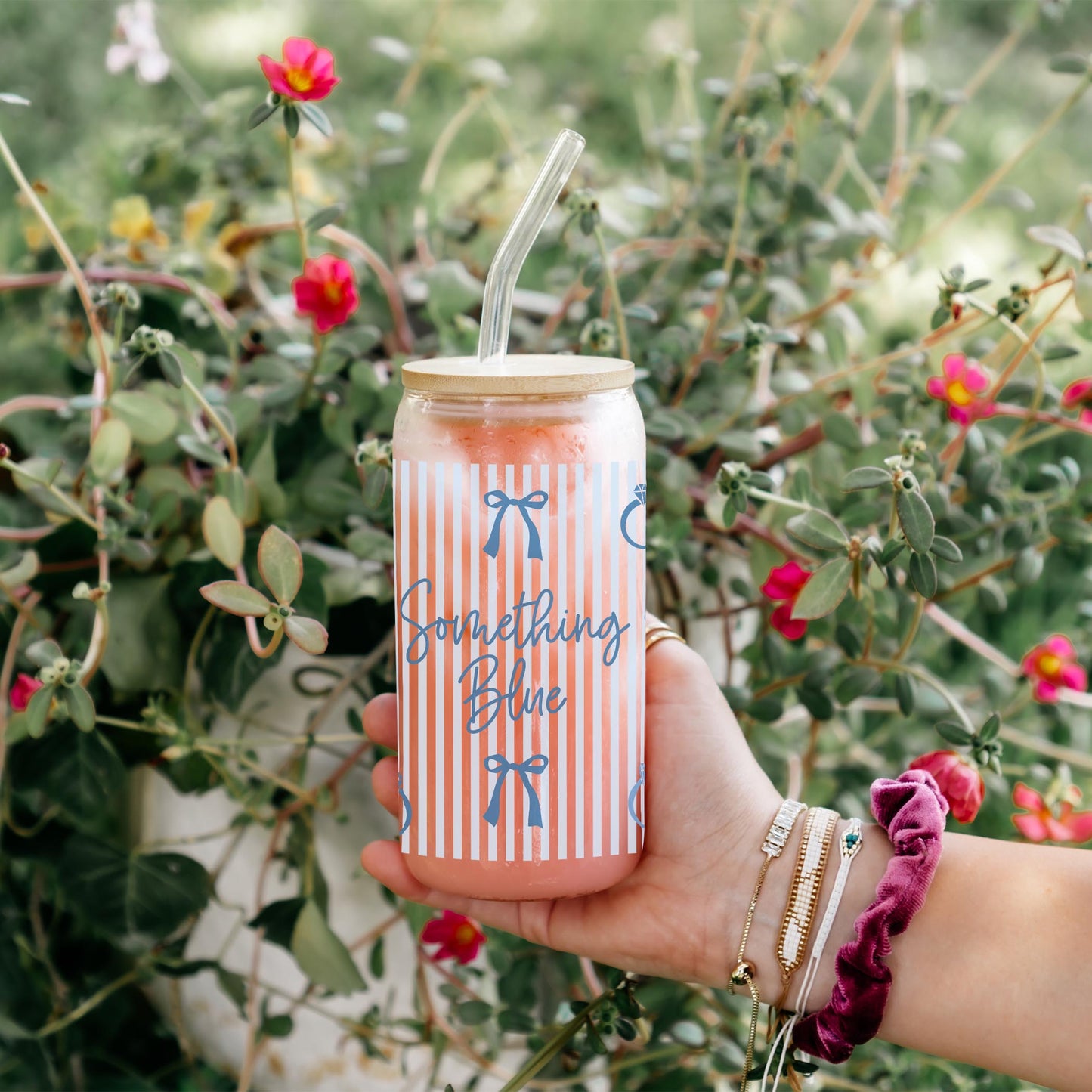 16oz Cold Brew Glass-Happily Ever After -4