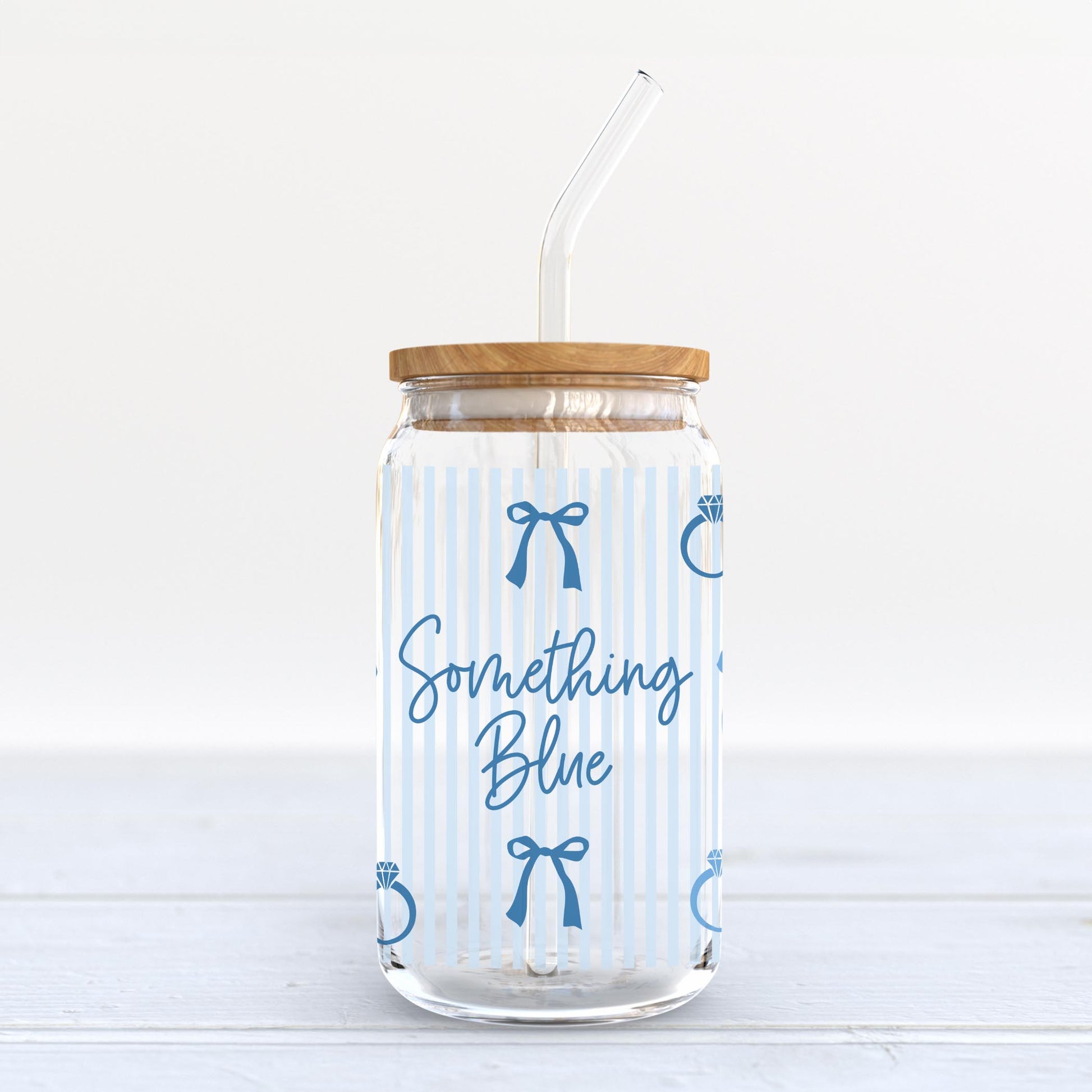 16oz Cold Brew Glass-Happily Ever After -6