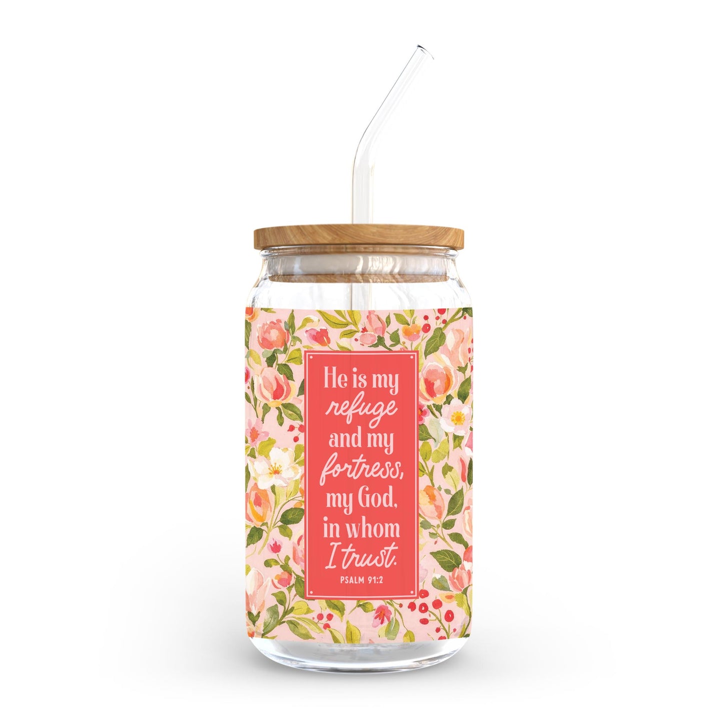 16oz Cold Brew Glass-Faithful Promises -0