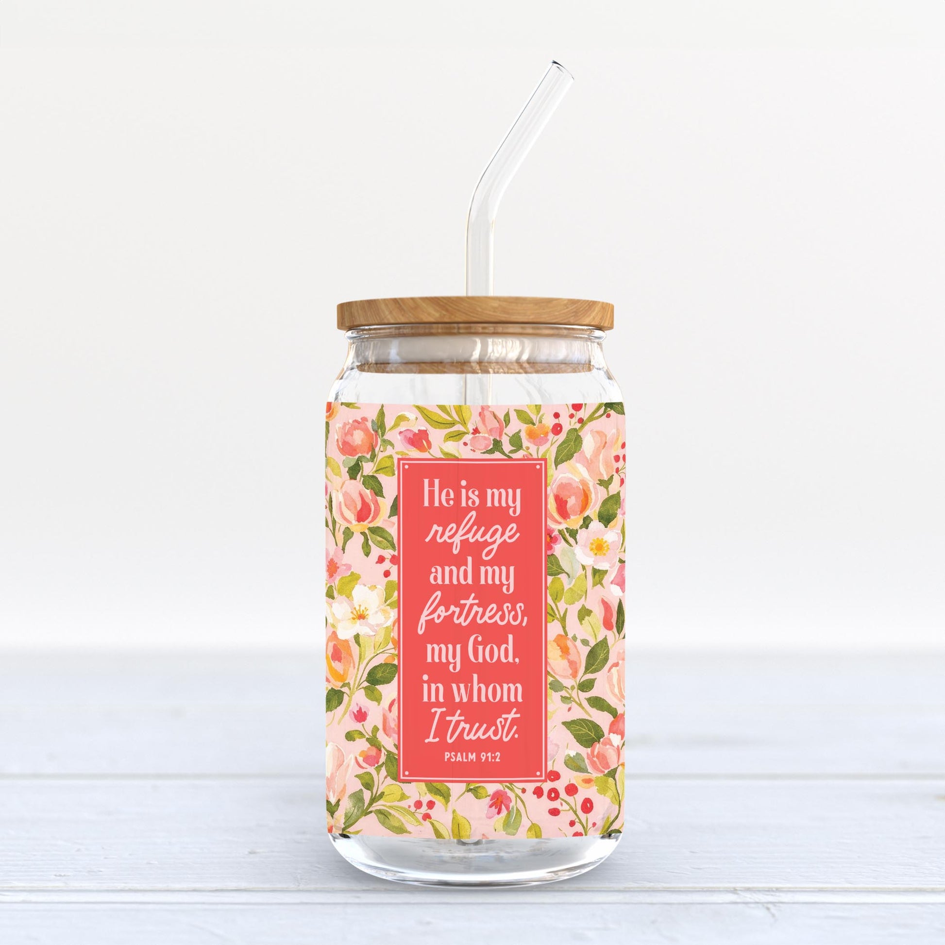 16oz Cold Brew Glass-Faithful Promises -6