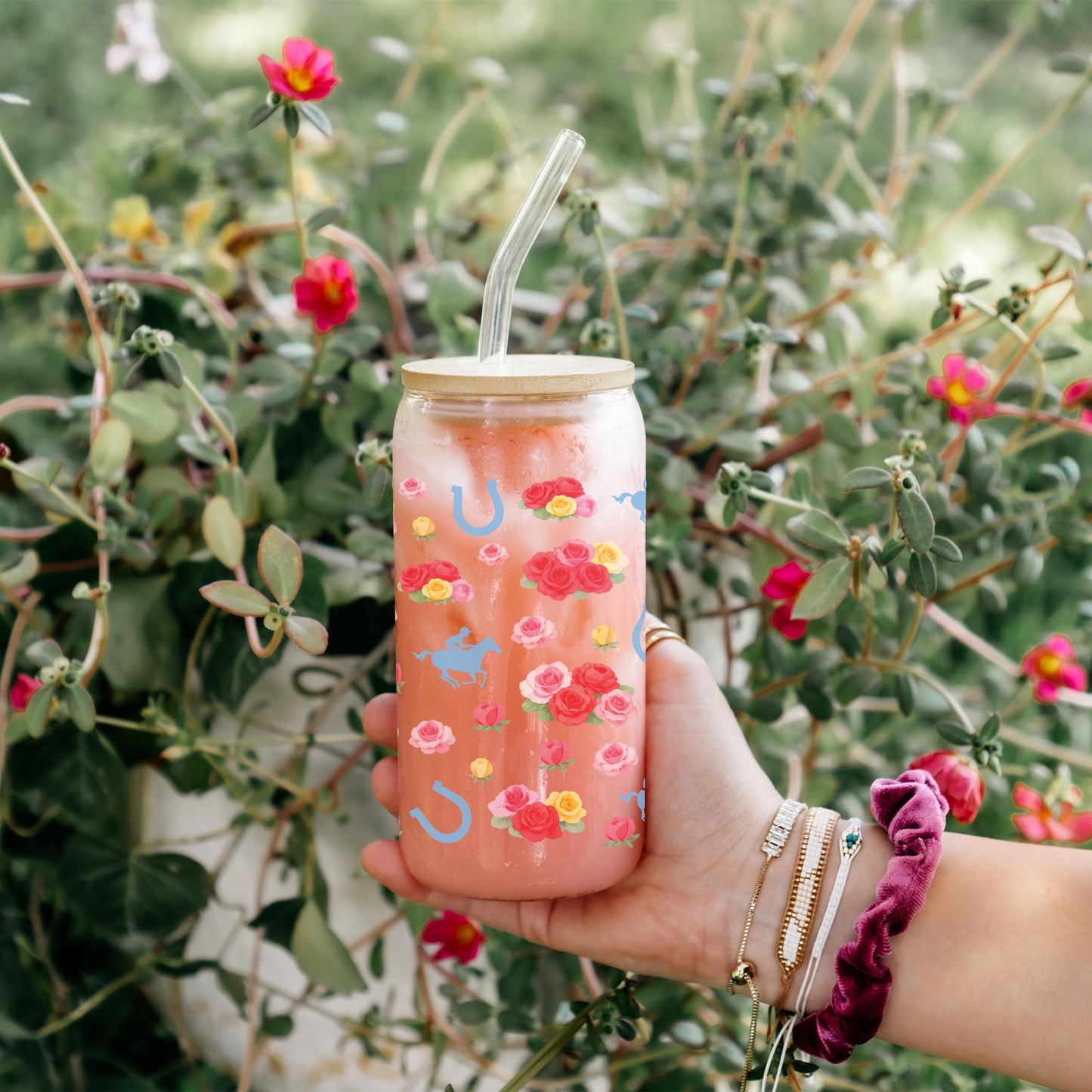 16oz Cold Brew Glass-Derby -4