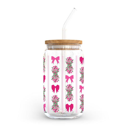 16oz Cold Brew Glass-Bonita Bows -0