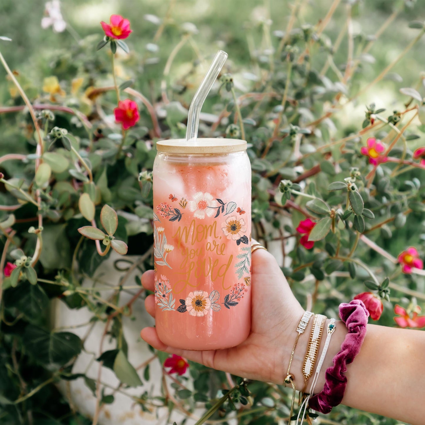 16oz Cold Brew Glass-Pretty Things Loved