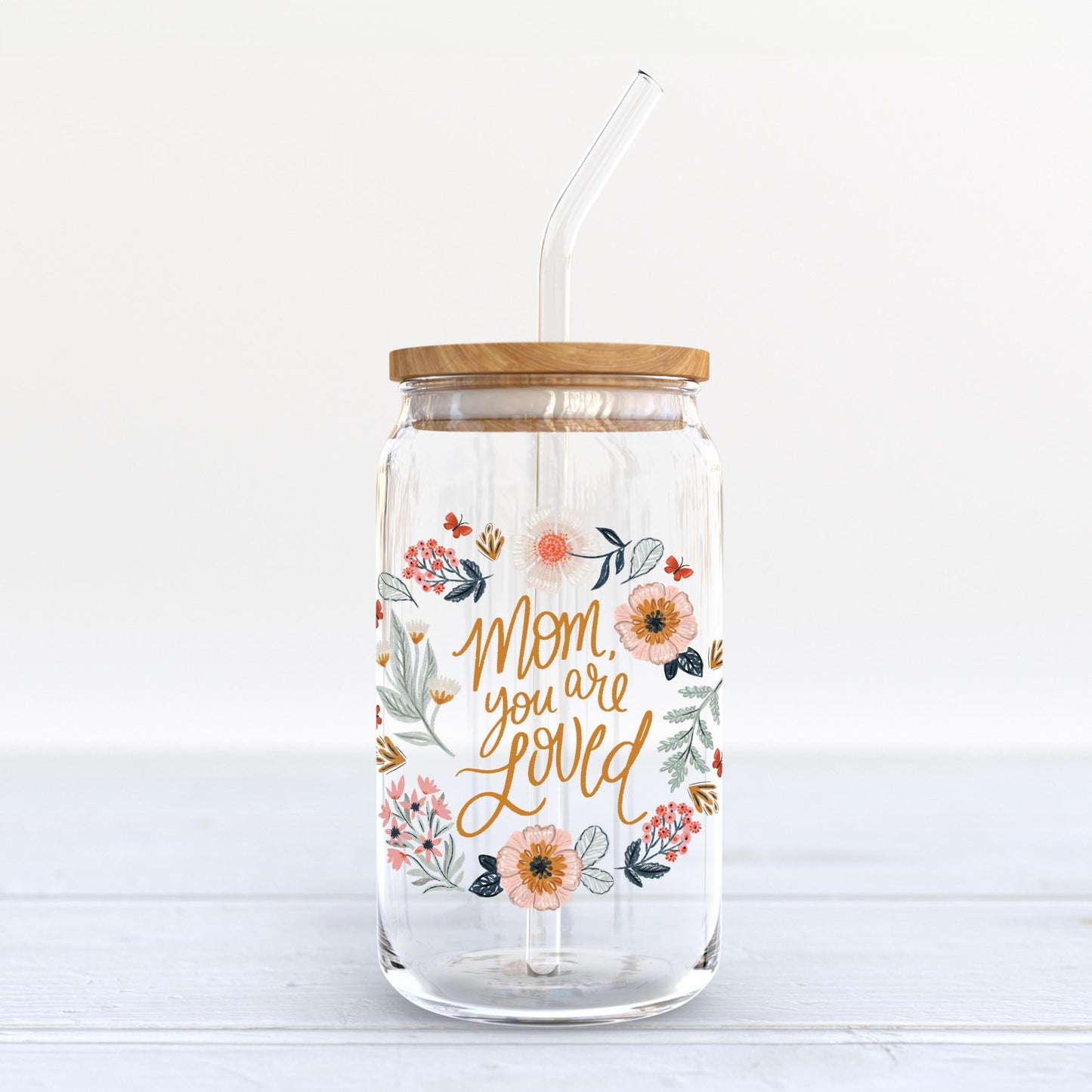 16oz Cold Brew Glass-Pretty Things Loved