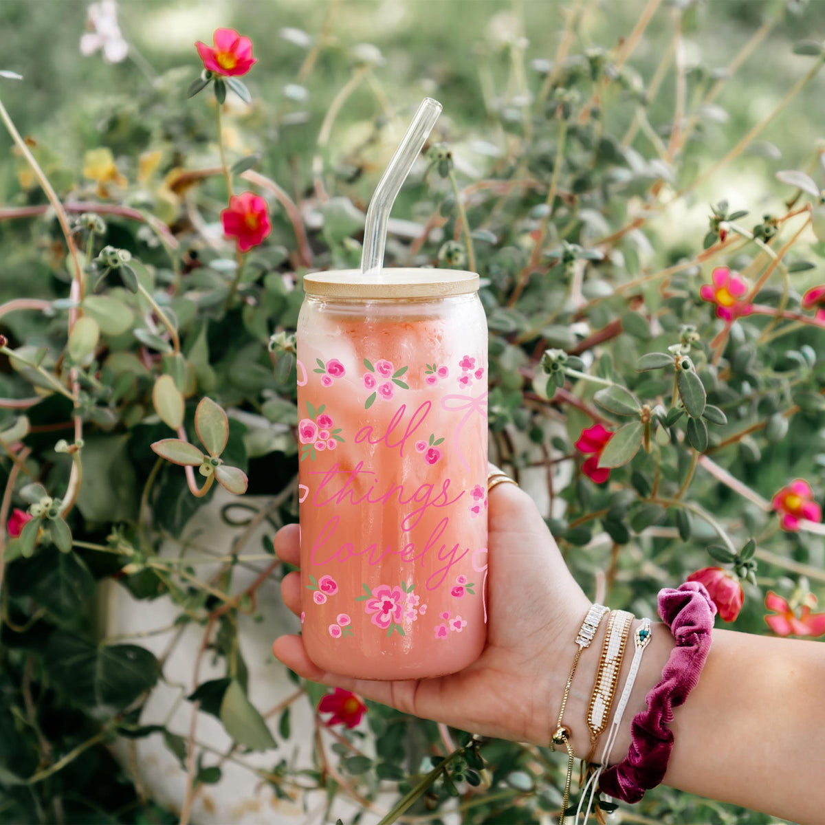 16oz Cold Brew Glass-All Things Lovely -4