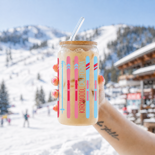 16oz Cold Brew Glass-Après Ski | Custom | Personalize