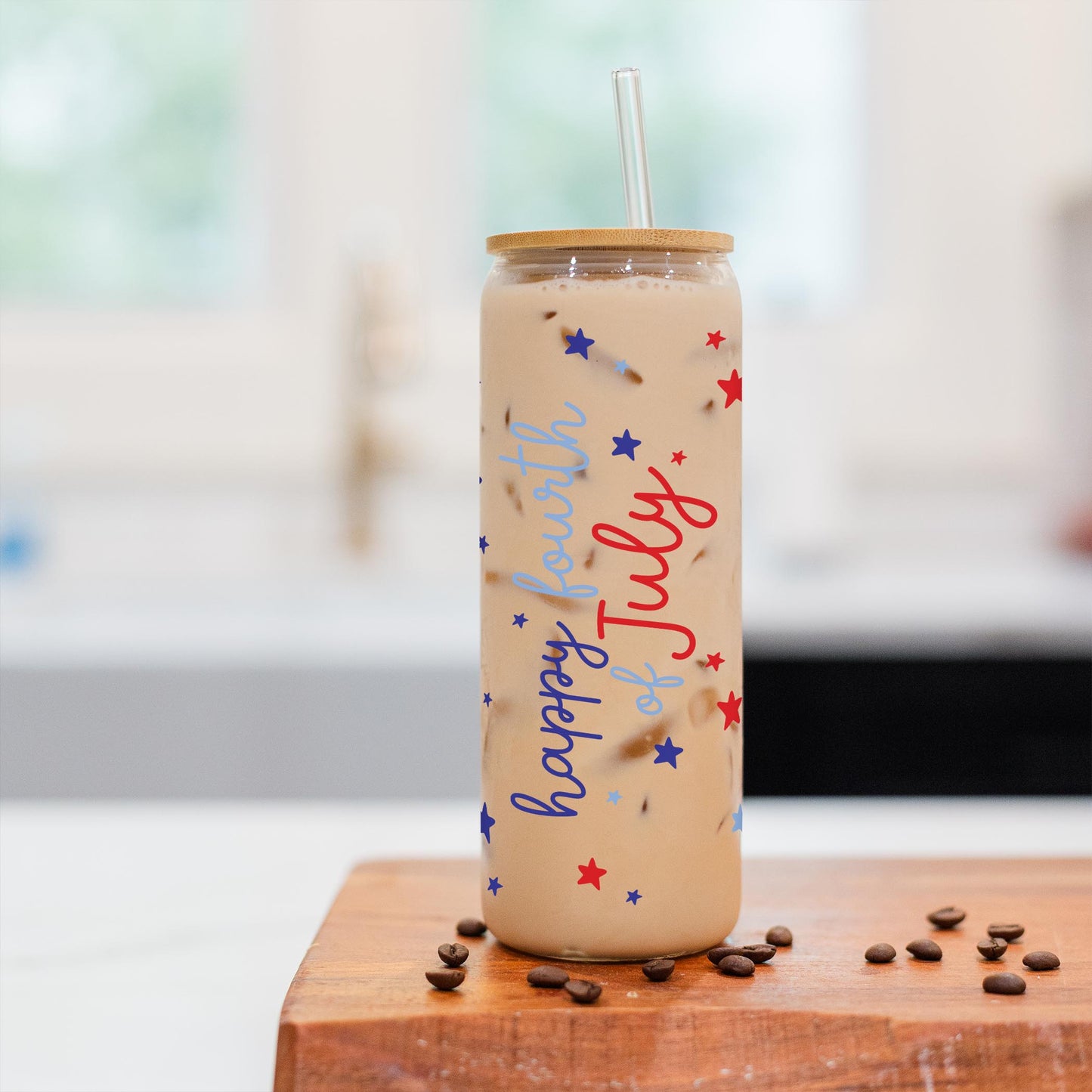 24oz Cold Brew Glass-4th of July 250th Anniversary -2