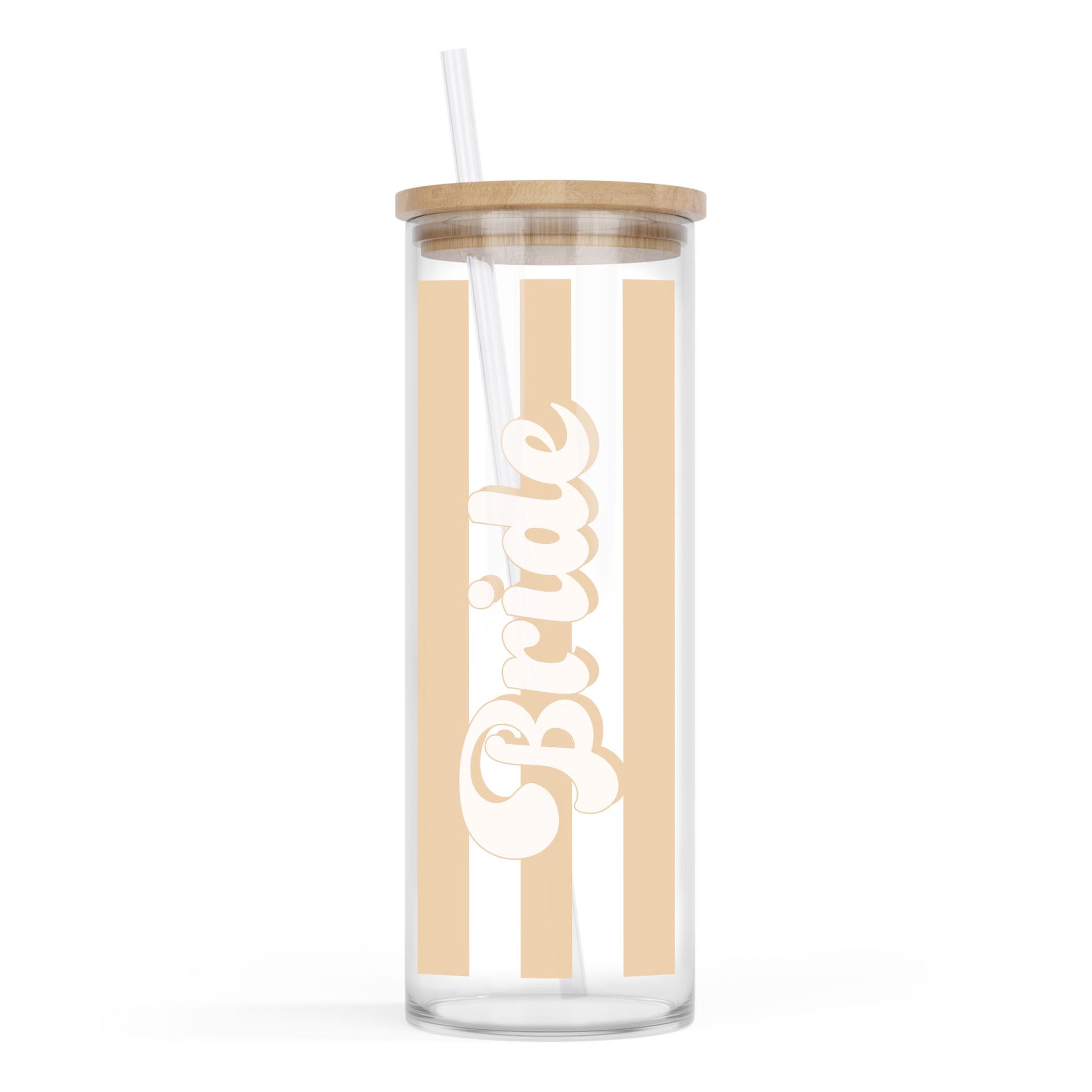 24oz Cold Brew Glass-Happily Ever After -0