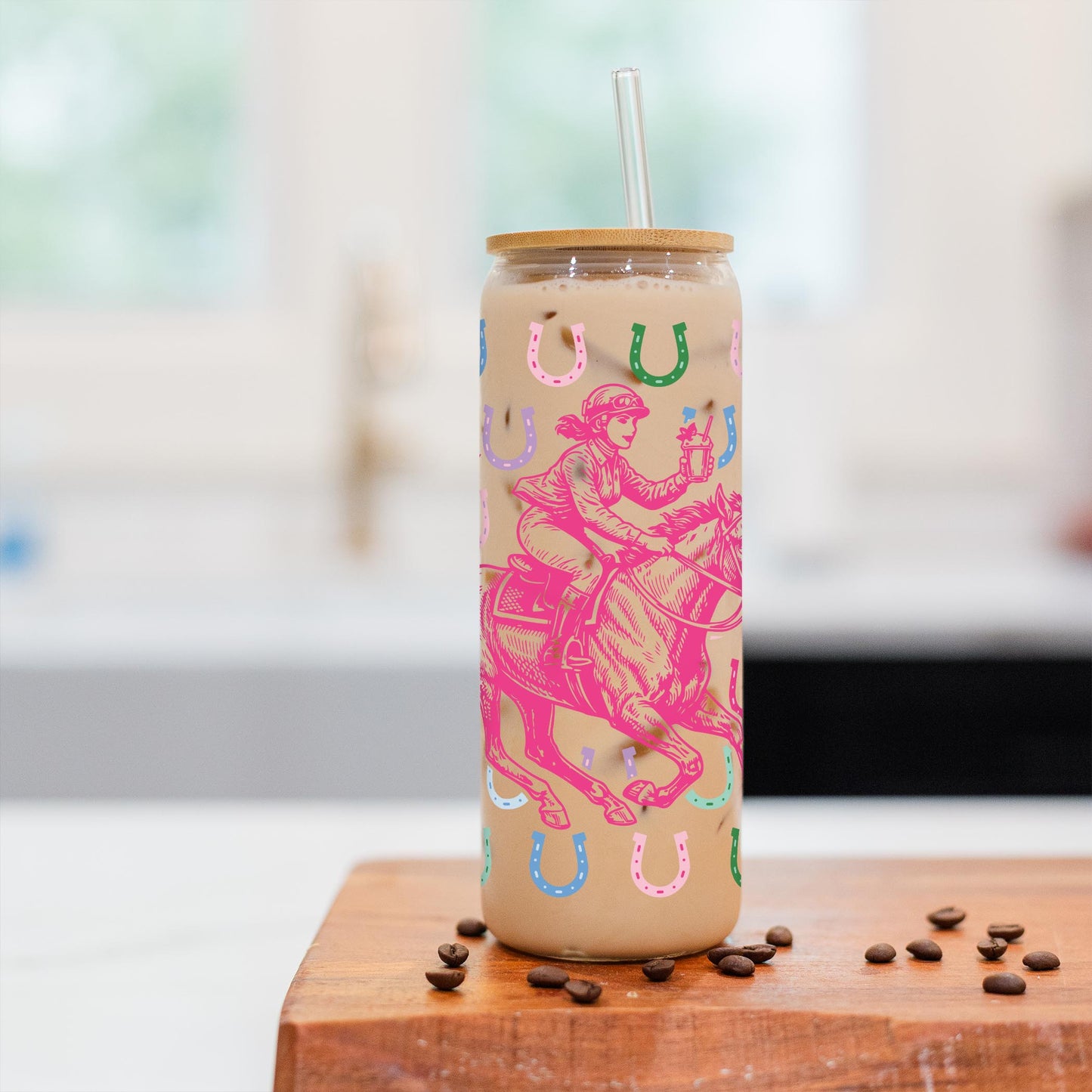 24oz Cold Brew Glass-Derby -2