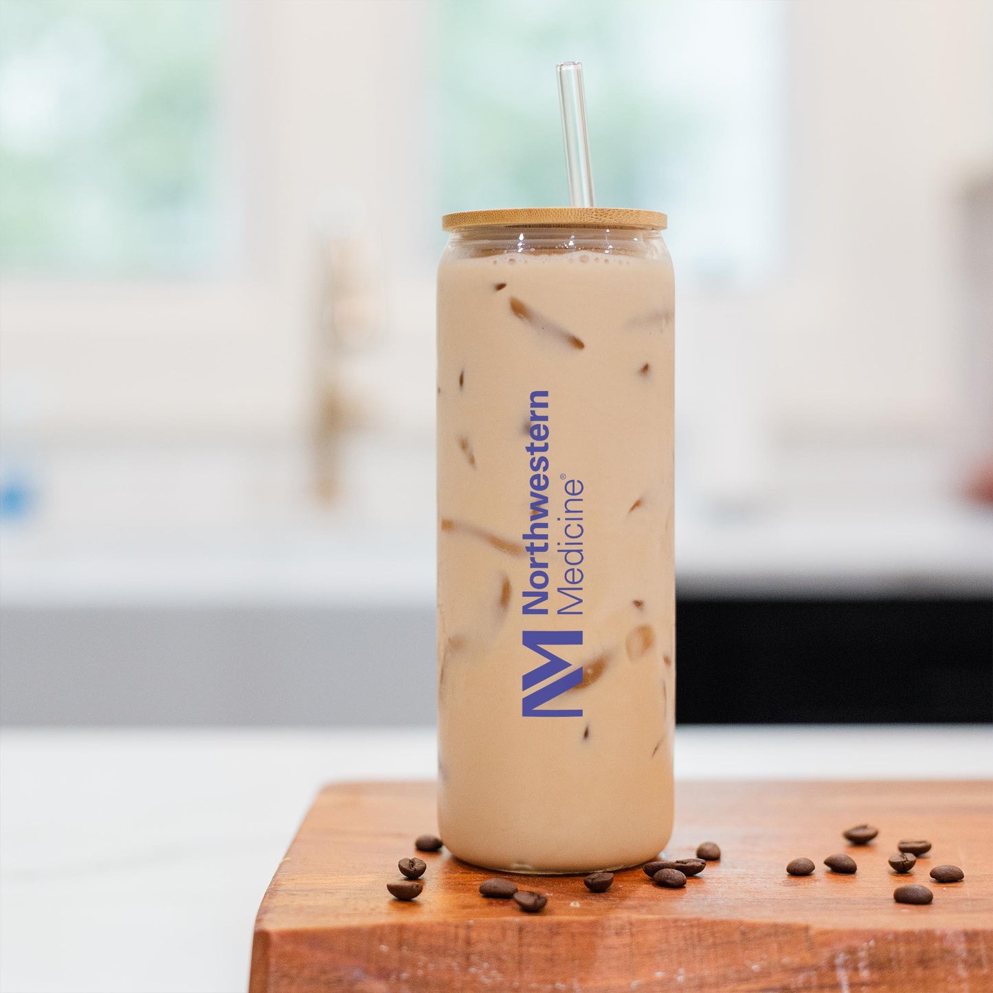 24oz Cold Brew Glass-Northwestern Medicine