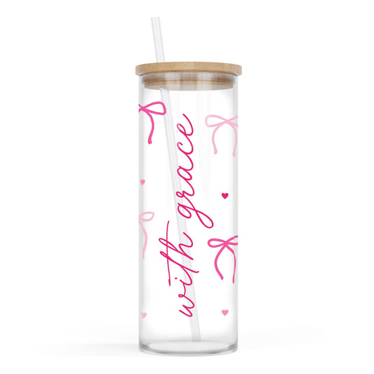 24oz Cold Brew Glass-All Things Lovely -0
