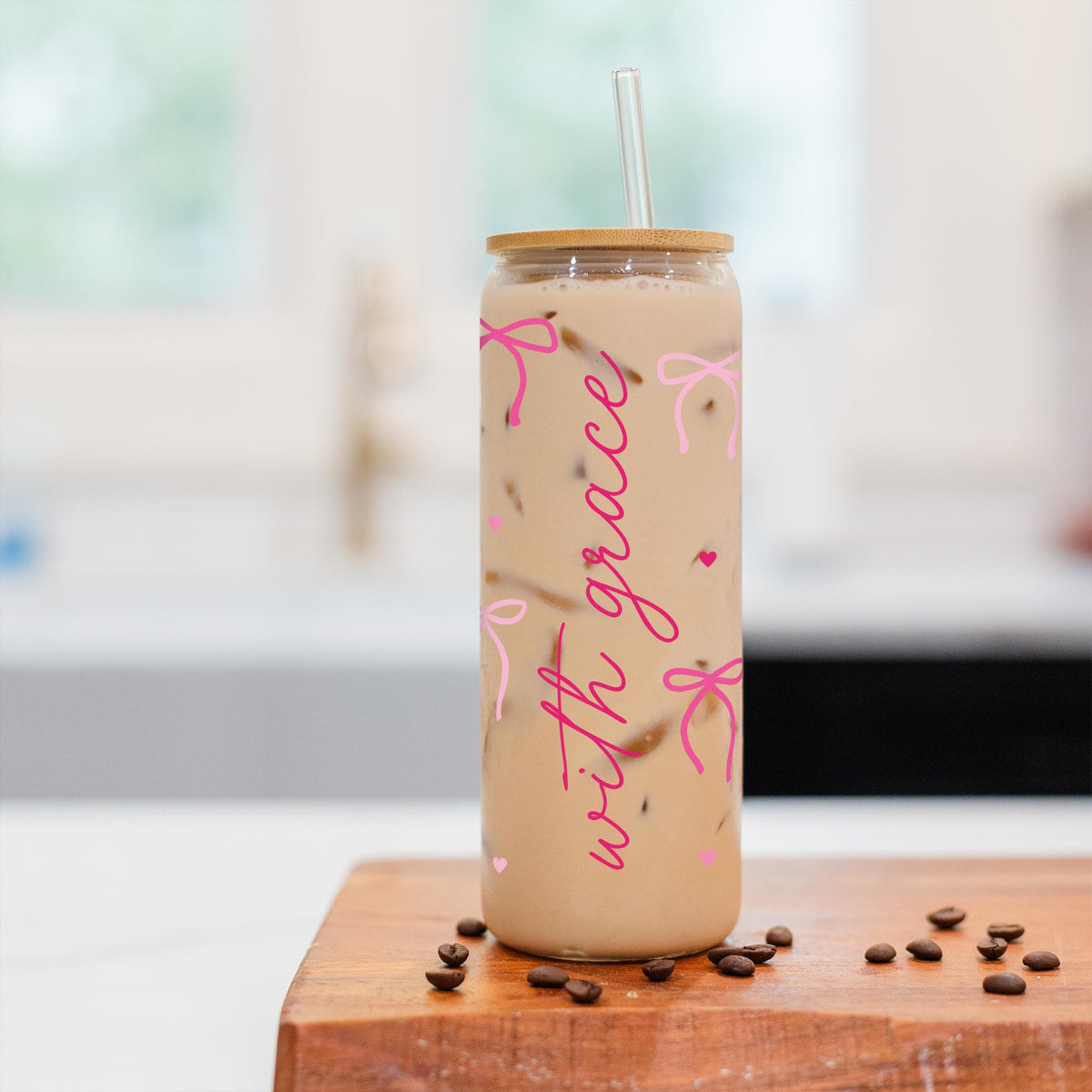24oz Cold Brew Glass-All Things Lovely -2
