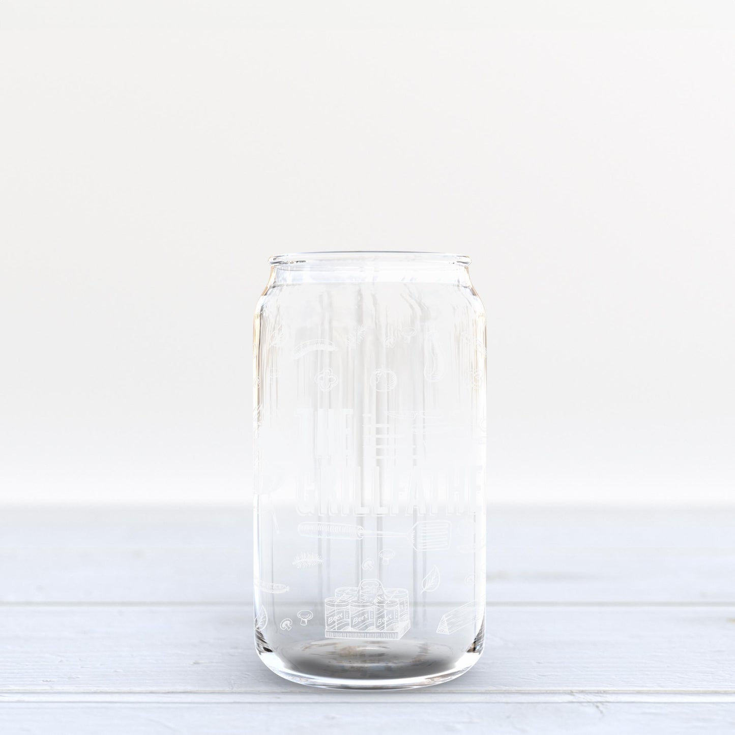 16oz Glass Can-The Grillfather -3