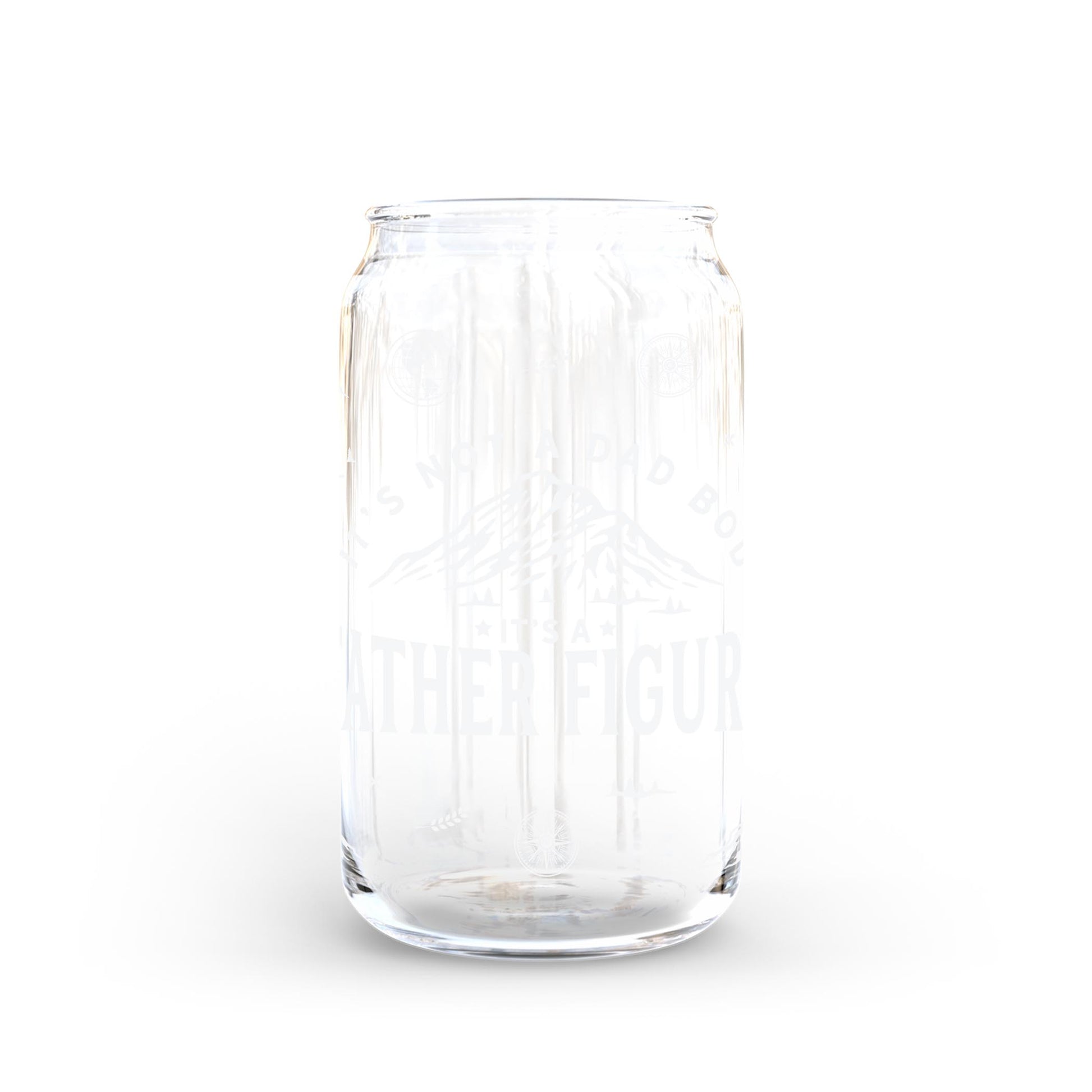 16oz Glass Can-It's Not A Dad Bod -0