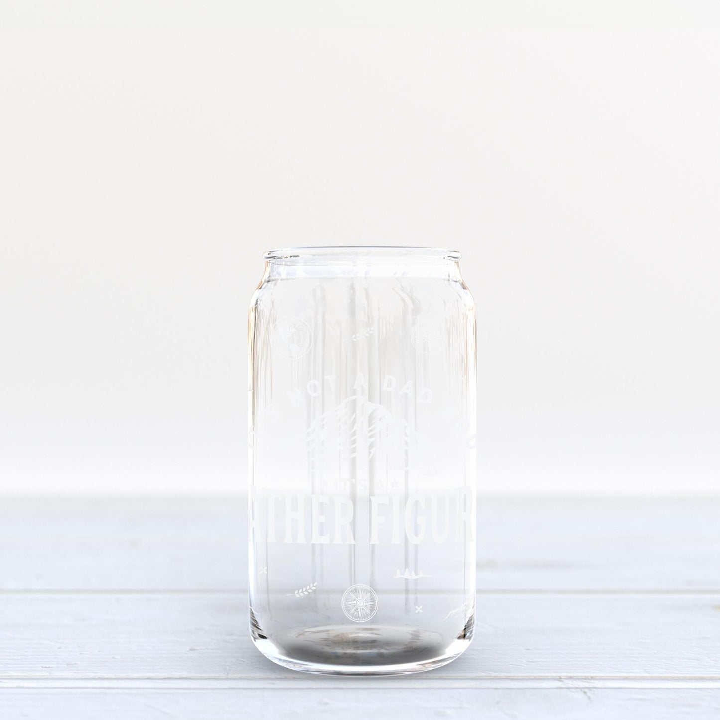 16oz Glass Can-It's Not A Dad Bod -3