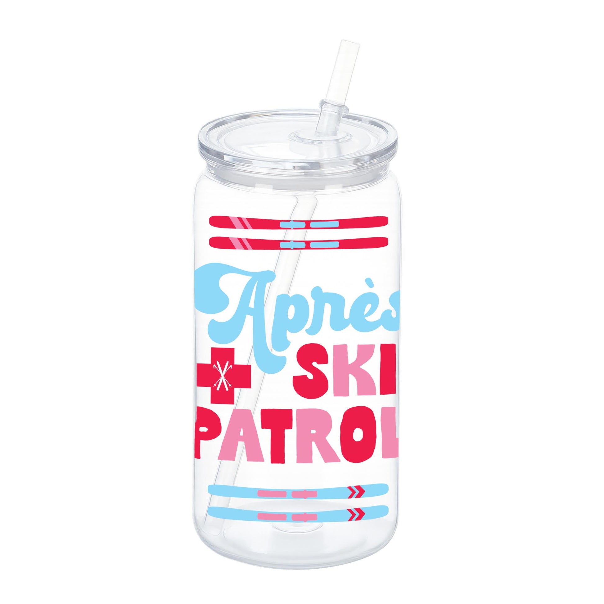 16oz Acrylic Plastic Tumbler-Après Ski -0