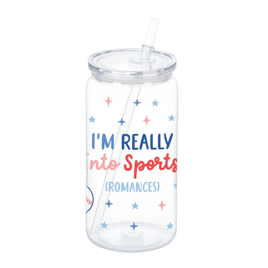 16oz Acrylic Plastic Tumbler-Boy Aquarium Really Into Sports -0