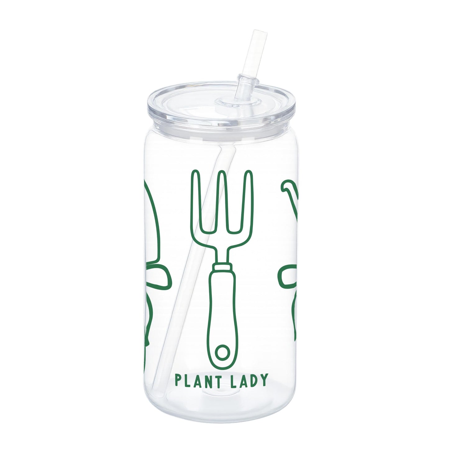 16oz Acrylic Plastic Tumbler-Plant Lady -0
