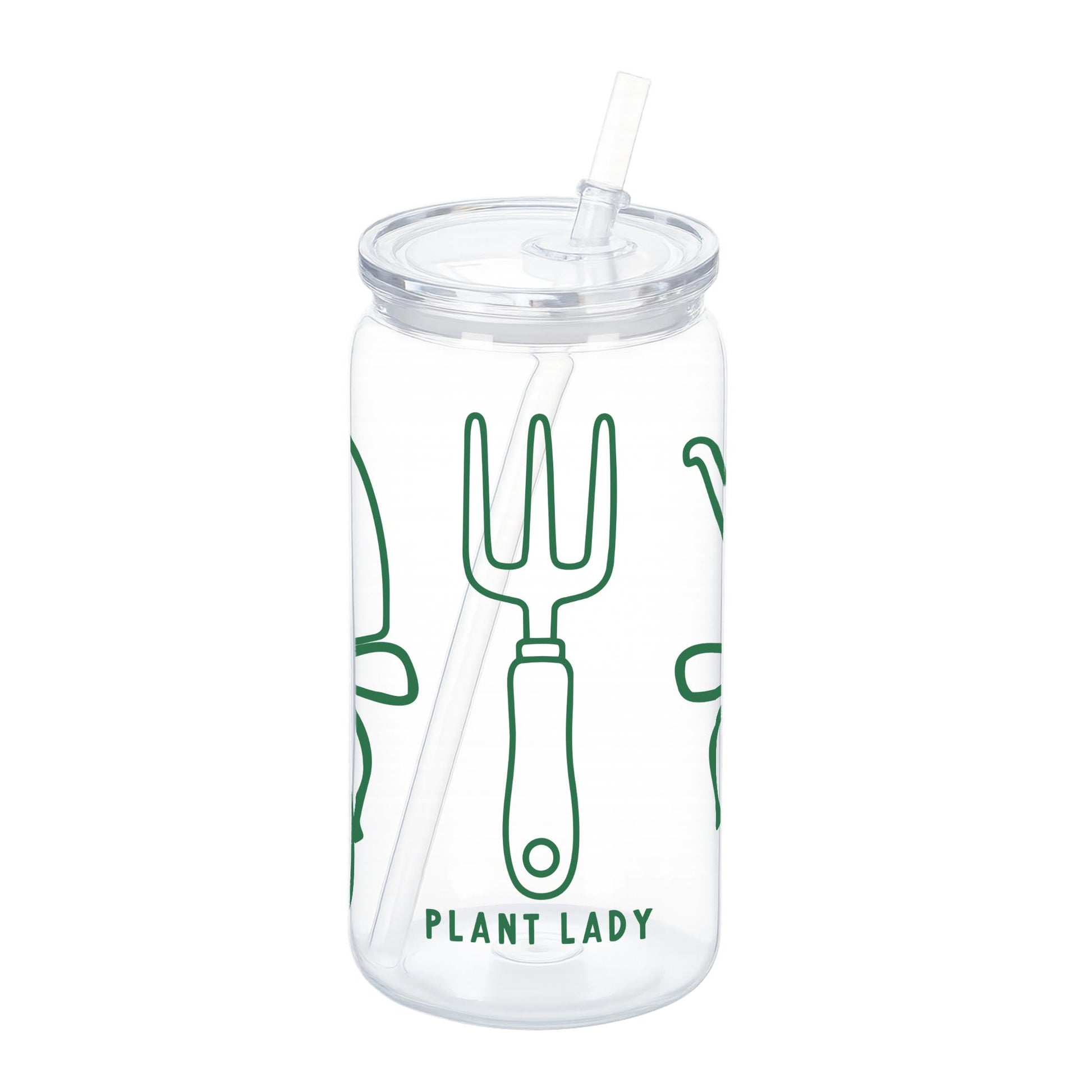 16oz Acrylic Plastic Tumbler-Plant Lady -0