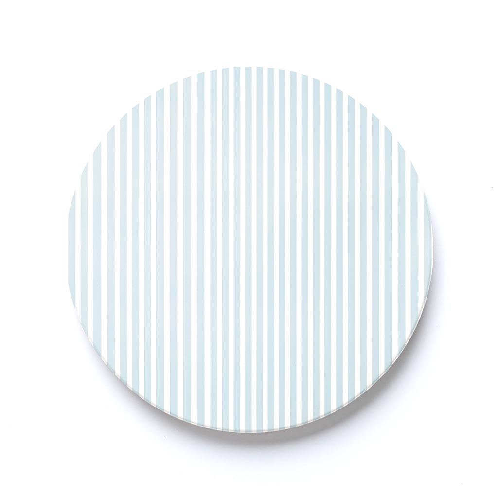 Car Coaster-Chinoiserie Chic Stripe Pattern