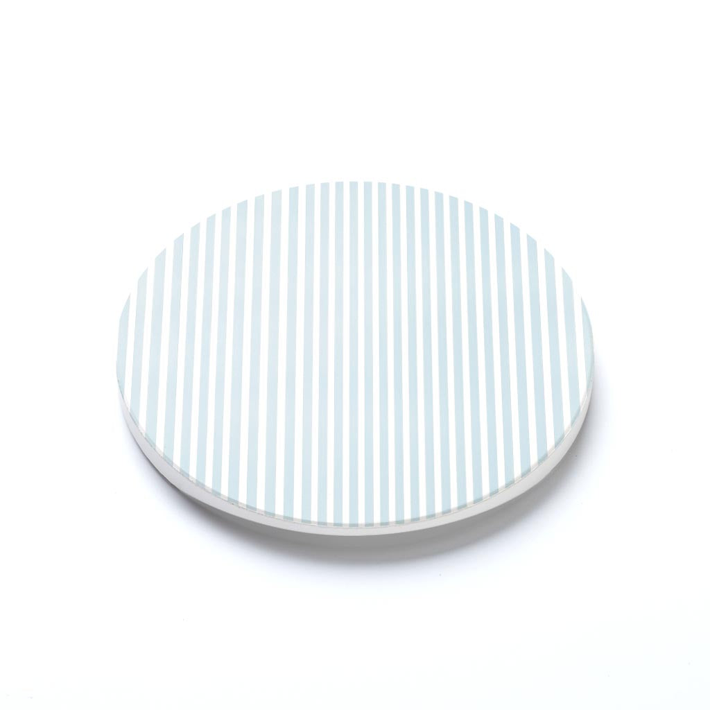 Car Coaster-Chinoiserie Chic Stripe Pattern