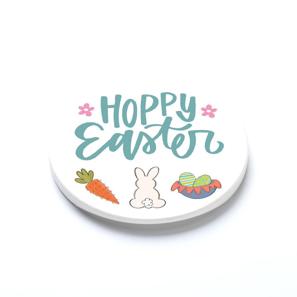 Car Coaster-Hoppy Easter