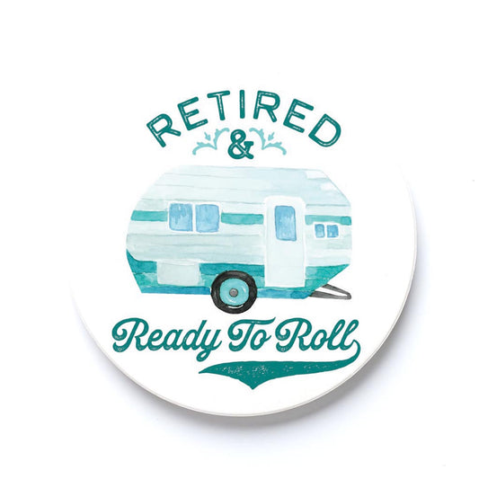 Car Coaster-Retired & Ready To Roll -0